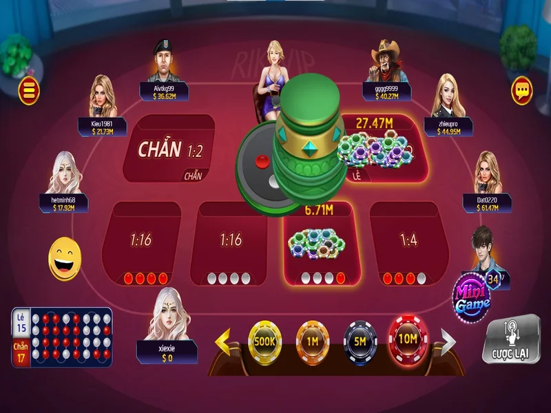 Chẵn Lẻ VIP - Cá Cược Game Casino Không Sợ Những Rủi Ro